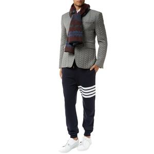 Thom Browne Striped Tapered Sweatpants